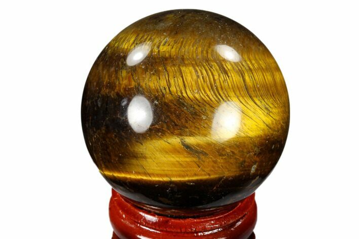 Polished Tiger's Eye Sphere - South Africa #116054